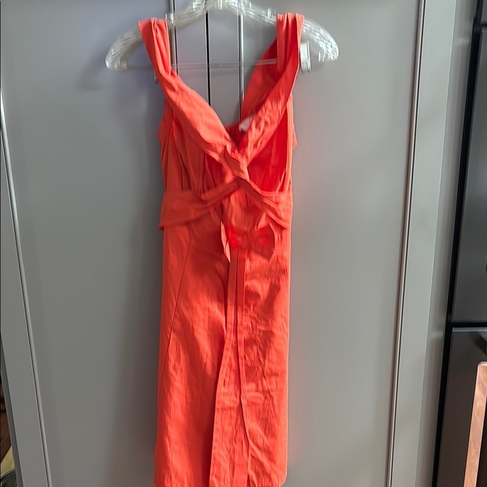 Astr the label orange dress sz medium